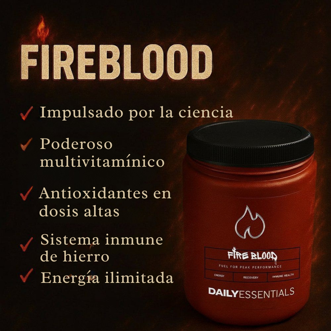 FIREBLOOD - Energía imparable todos los días