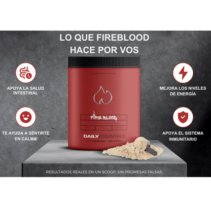 FIREBLOOD - Energía imparable todos los días